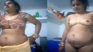 Dehati Bhabhi Striptease Nude Full Clip
